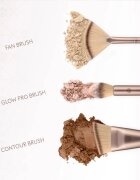 Luvia Cosmetics Highlight & Contour Set set de pensule cu husă