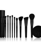 Luvia Cosmetics Prime Vegan Pro Black Edition set perii machiaj 12 buc