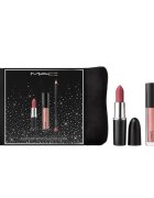 MAC Cosmetics Holiday Industry Icons Lip Combo set cadou
