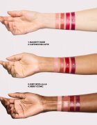 MAC Cosmetics Holiday MACximal Satin Lipstick ruj satinat culoare Ruby Woo La La 3.5 g