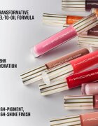 MAC Cosmetics Lipglass Cushion High-Pigment Oil ulei de buze intens pigmentat culoare Grapesicle 5 ml