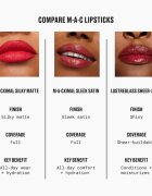 MAC Cosmetics Lustreglass Sheer-Shine Lipstick ruj strălucitor culoare Signature Move 3.5 g