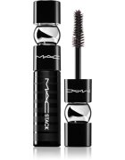 MAC Cosmetics MACStack Mascara Superstack Mega Brush Mini Mascara pentru volum si lungire mini culoare Black 8 ml