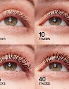 MAC Cosmetics MACStack Waterproof Mascara mascara rezistent la apă pentru volum culoare Black Stack 12 ml