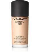 MAC Cosmetics Mini Studio Fix Fluid SPF 15 24HR Matte Foundation + Oil Control machiaj cu efect matifiant SPF 15 culoare NC16 15 ml