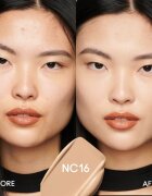 MAC Cosmetics Mini Studio Fix Fluid SPF 15 24HR Matte Foundation + Oil Control machiaj cu efect matifiant SPF 15 culoare NC16 15 ml