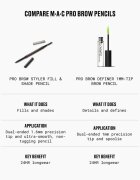 MAC Cosmetics Pro Brow Styler creion pentru sprancene culoare Lingering 0.08 g
