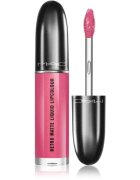 MAC Cosmetics Retro Matte Liquid Lipcolour ruj mat cu efect metalic culoare Metallic Rose 5 ml