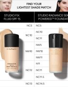 MAC Cosmetics Studio Radiance Serum-Powered Foundation make up hidratant culoare N18 30 ml