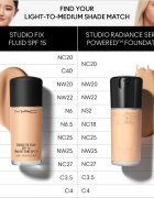 MAC Cosmetics Studio Radiance Serum-Powered Foundation make up hidratant culoare NC35 30 ml