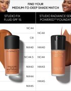 MAC Cosmetics Studio Radiance Serum-Powered Foundation make up hidratant culoare NC44 30 ml