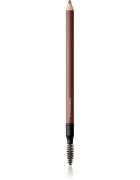 MAC Cosmetics Veluxe Brow Liner creion pentru sprancene cu pensula culoare Deep Dark Brunette 1.19 g