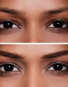 MAC Cosmetics Veluxe Brow Liner creion pentru sprancene cu pensula culoare Deep Dark Brunette 1.19 g