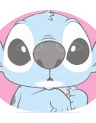 Mad Beauty Disney Stitch mască textilă hidratantă cu efect calmant 25 ml
