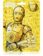 Mad Beauty Star Wars C3PO mască textilă hidratantă cu miere 25 ml
