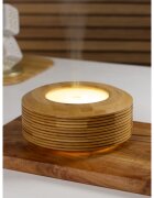 MADE BY ZEN Raya difuzor de aromă cu ultrasunete și umidificator de aer din bambus 1 buc
