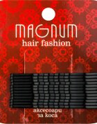 Magnum Hair Fashion agrafe de păr neagră 12 buc
