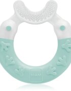 MAM Bite & Brush jucărie pentru dentiție 3m+ Turquoise 1 buc
