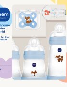 MAM Welcome to the World 0m+ set cadou pentru bebeluși Blue 1 buc