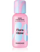 MAMONDE Flora Glow Rose Liquid Mask masca faciala hidratanta cu efect de exfoliere 80 ml