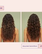 Maria Nila Colour Refresh mască fină de hrănire fără pigmenți permanenți de culoare culoare Caramel Brown 7.35 300 ml