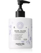 Maria Nila Colour Refresh Pearl Silver mască fină de hrănire fără pigmenți permanenți de culoare rezistă la 4 - 10 spălări 0.20 300 ml