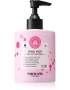 Maria Nila Colour Refresh Pink Pop mască fină de hrănire fără pigmenți permanenți de culoare rezistă la 4 - 10 spălări 0.06 300 ml