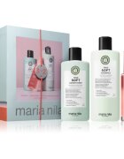Maria Nila True Soft Holiday Box set cadou pentru hidratare si stralucire 3 buc