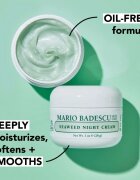 Mario Badescu Seaweed Night Cream crema de noapte hidratanta cu minerale 28 g