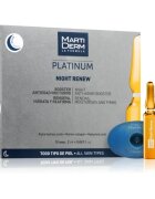 MartiDerm Platinum Night Renew ser de noapte antirid in fiole 10x2 ml