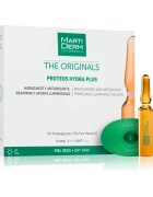 MartiDerm The Originals Protoes Hydra Plus ser hidratant in fiole cu vitamina C 10x2 ml