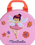 Martinelia Magic Ballet Beauty SET Tin servietă pentru cosmetice pentru copii 3+