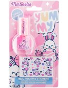 Martinelia Yummy Polish & Stickers set pentru copii 1 buc