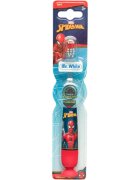 Marvel Spiderman Flashing Toothbrush perie de dinti fin pentru copii 3+ 1 buc