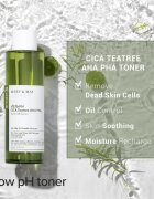 Mary&May Cica Tea Tree AHA PHA calmant tonic pentru ten acneic 200 ml
