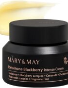 Mary&May Idebenone + Blackberry Complex Intensive Total Care Cream crema hidratanta cu efect iluminator cu efect antirid 70 g