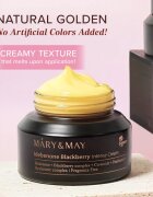 Mary&May Idebenone + Blackberry Complex Intensive Total Care Cream crema hidratanta cu efect iluminator cu efect antirid 70 g