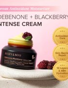 Mary&May Idebenone + Blackberry Complex Intensive Total Care Cream crema hidratanta cu efect iluminator cu efect antirid 70 g