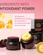 Mary&May Idebenone + Blackberry Complex Intensive Total Care Cream crema hidratanta cu efect iluminator cu efect antirid 70 g