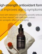 Mary&May Idebenone + Blackberry Complex Serum ser antioxidant pentru strălucirea și netezirea pielii 30 ml