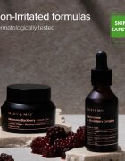 Mary&May Idebenone + Blackberry Complex Serum ser antioxidant pentru strălucirea și netezirea pielii 30 ml
