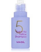 MASIL 5 Salon No Yellow sampon violet neutralizeaza tonurile de galben 50 ml