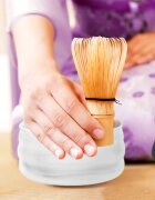 Matcha Tea Chasen tel de bambus pentru pregătirea băuturilor 1 buc