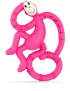 Matchstick Monkey Mini Monkey Teether jucărie pentru dentiție cu aditiv antimicrobian 1 buc