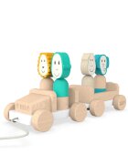 Matchstick Monkey Safari Jeep jucărie de tras 1 buc