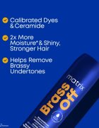 Matrix Brass Off balsam de păr cu efect de hrănire neutralizarea subtonurilor de alamă 300 ml