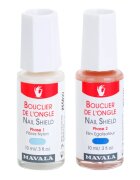 Mavala Nail Camouflage Nail Shield tratament bifazic pentru regenerarea si elasticitatea unghiilor 2x10 ml