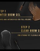 Max Factor 2000 Calorie Brow Sculpt gel pentru sprancene culoare 002 Soft Brown 45 ml