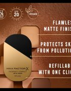 Max Factor Facefinity Refillable Fond de ten matifiant compact SPF 20 culoare 006 Golden 10 g