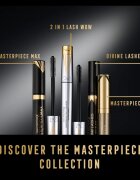 Max Factor Masterpiece Lash Wow mascara pentru extensie rotunjire si volum perie 2 in 1 culoare Black Brown 7 ml
